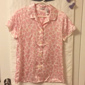 A Donna silky pajama set. NWT